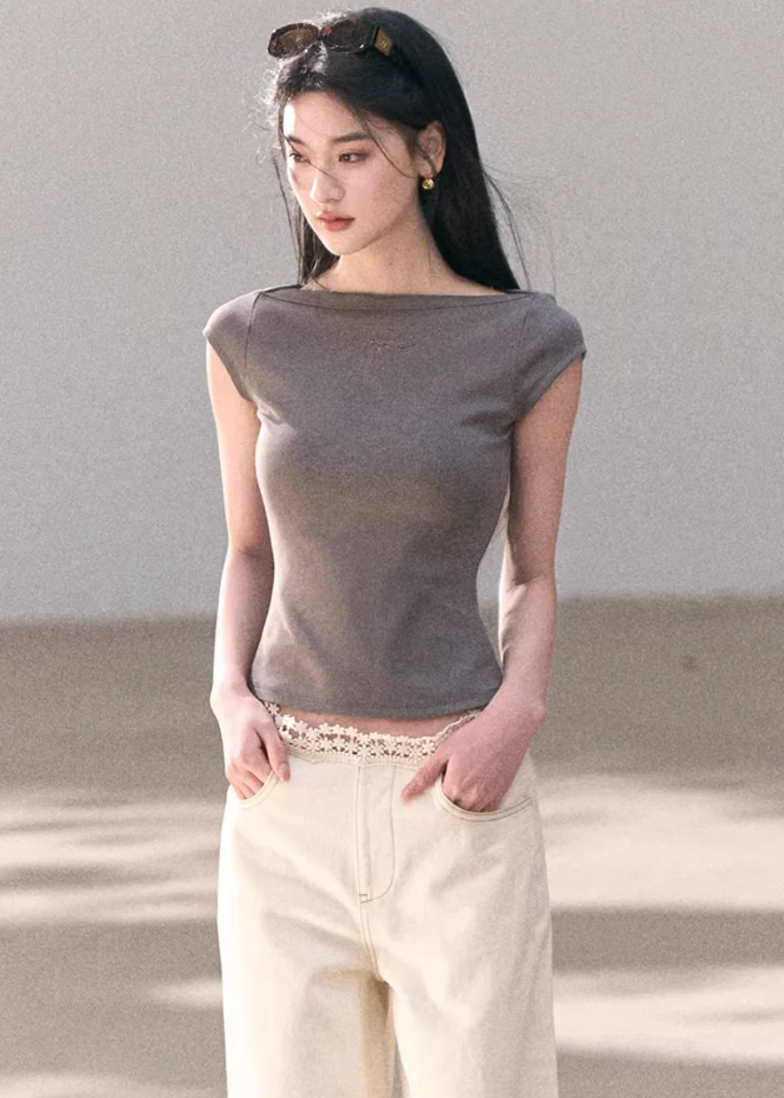 Soft Air One-Shoulder Tee - xacoolpin