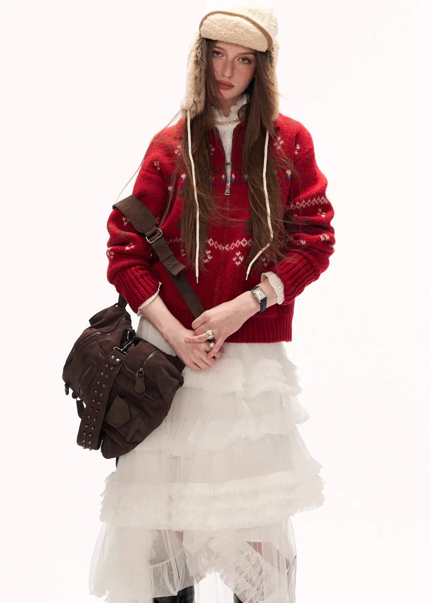 Snow Bunny Knit Cardigan - xacoolpin