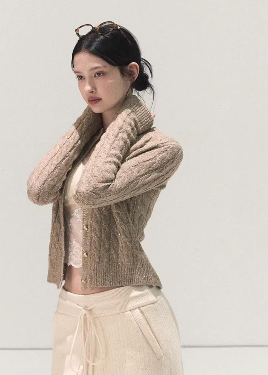 Starlace Cable Cardigan - xacoolpin