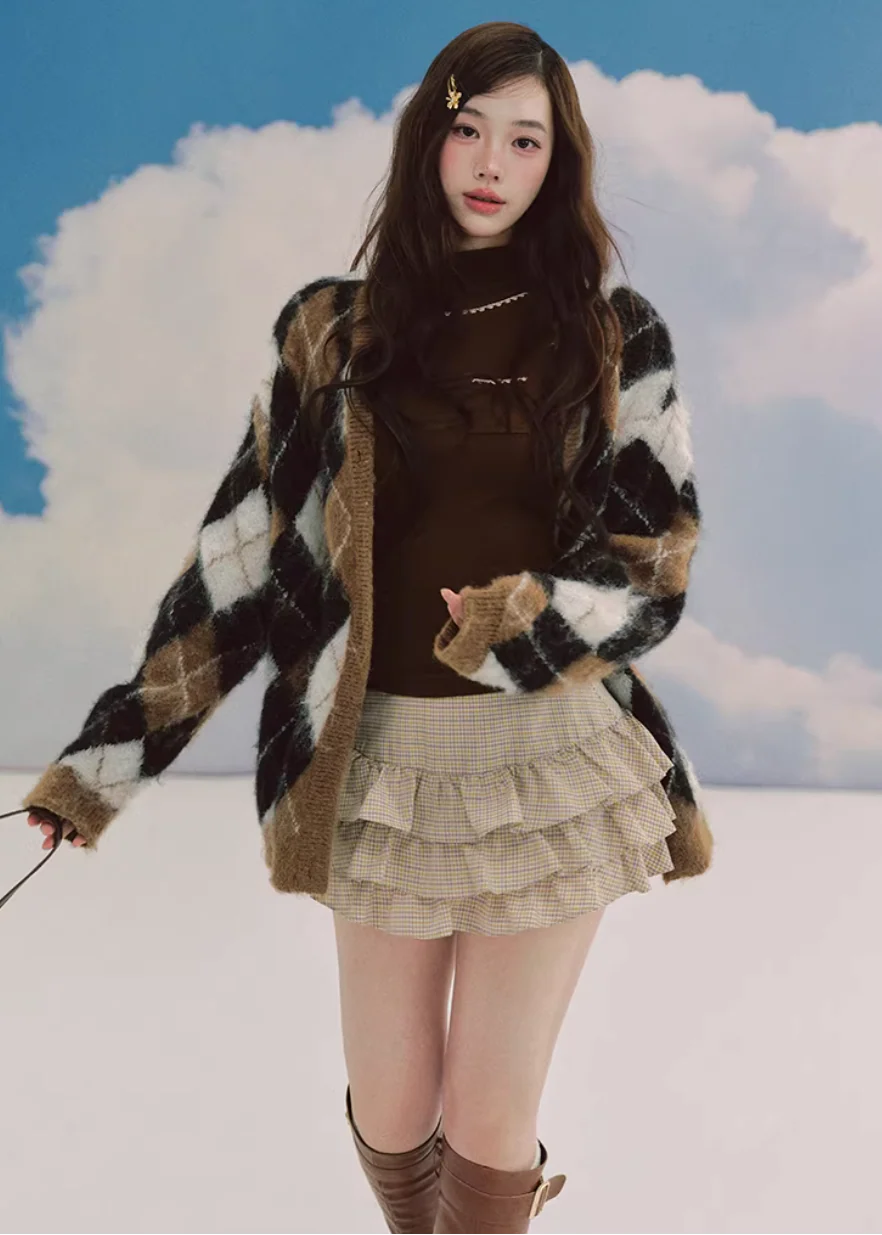 Moonlight Collegiate Knit Cardigan - xacoolpin