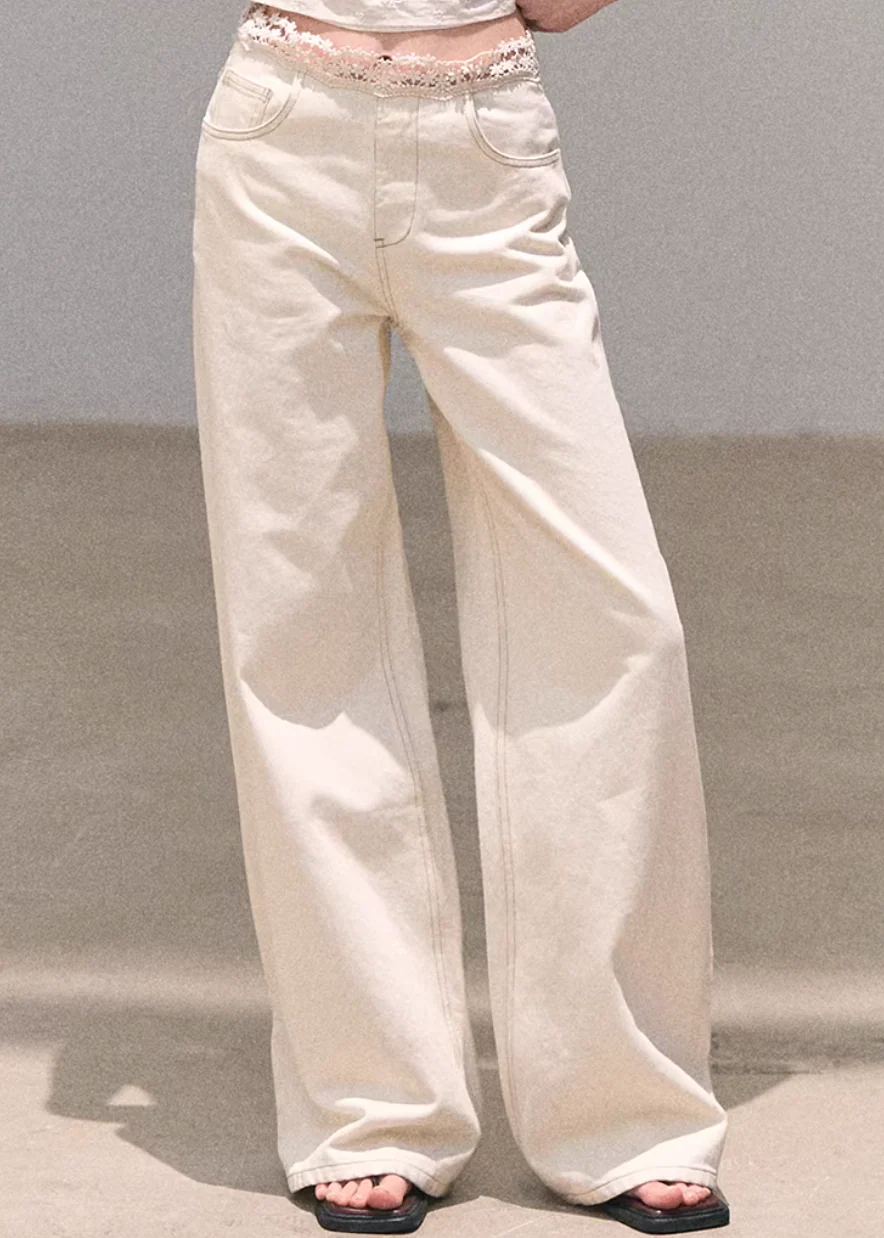 Wide Denim Pants - xacoolpin