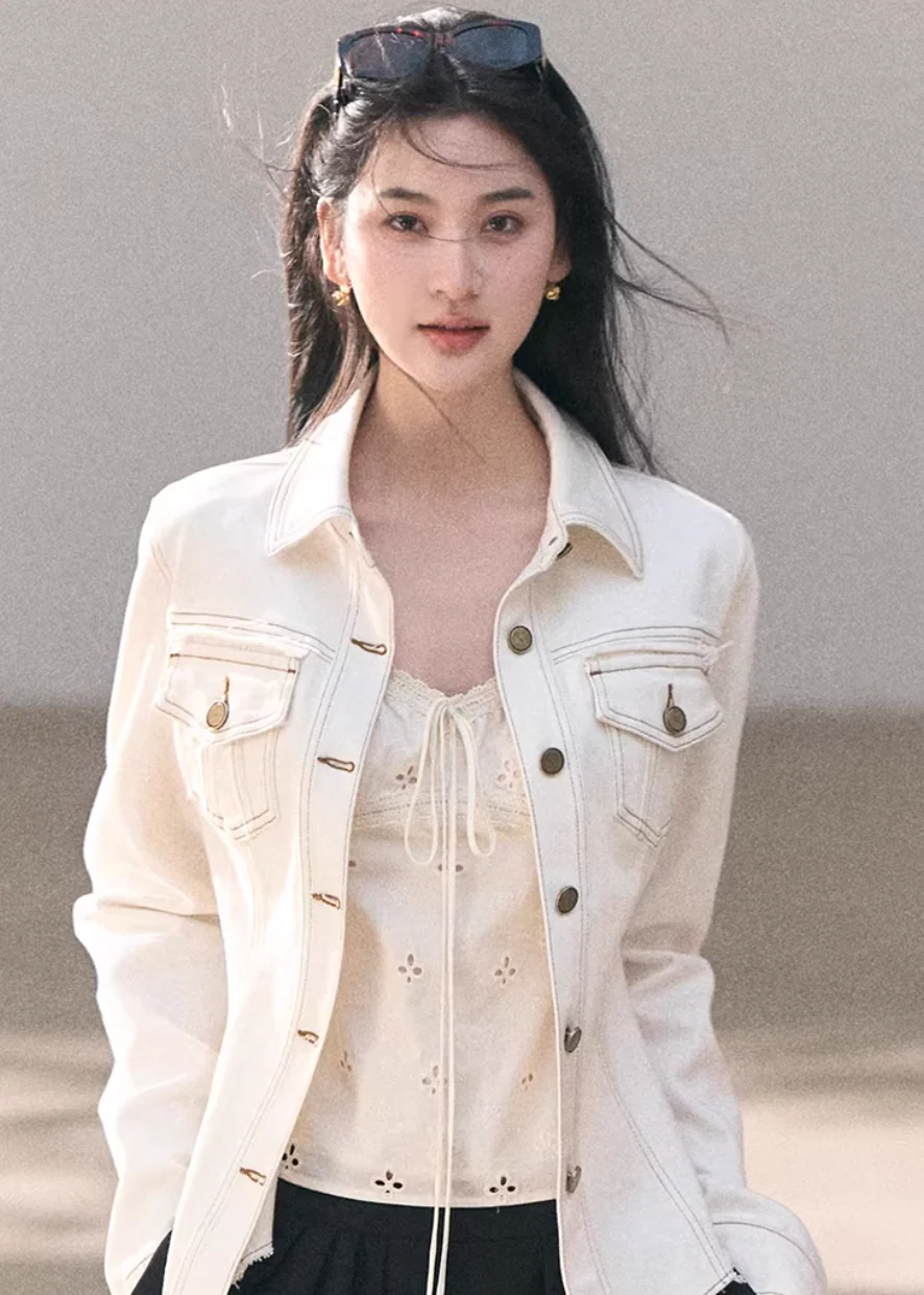 Sunny Wash Denim Shirt Jacket - xacoolpin